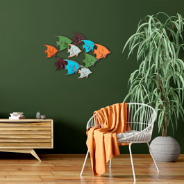 Wallity Melek Escultura de pared Multicolor